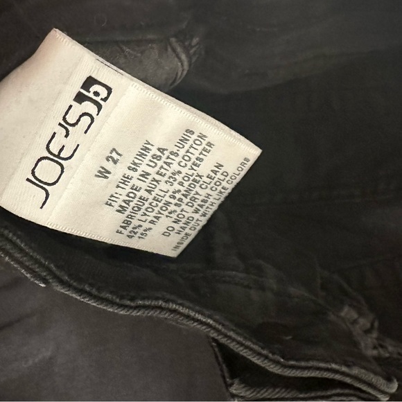 Joe’s Black Coated Mid-rise Skinny Jeans - Picture 4 of 4